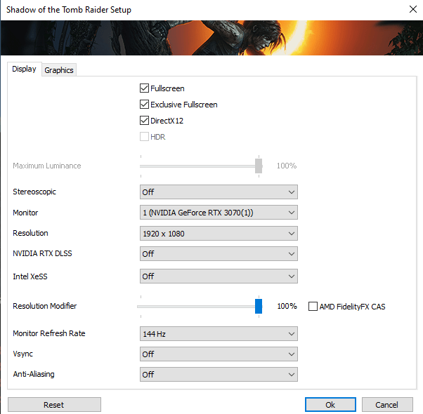 Shadow of the Tomb Raider 2018 Low