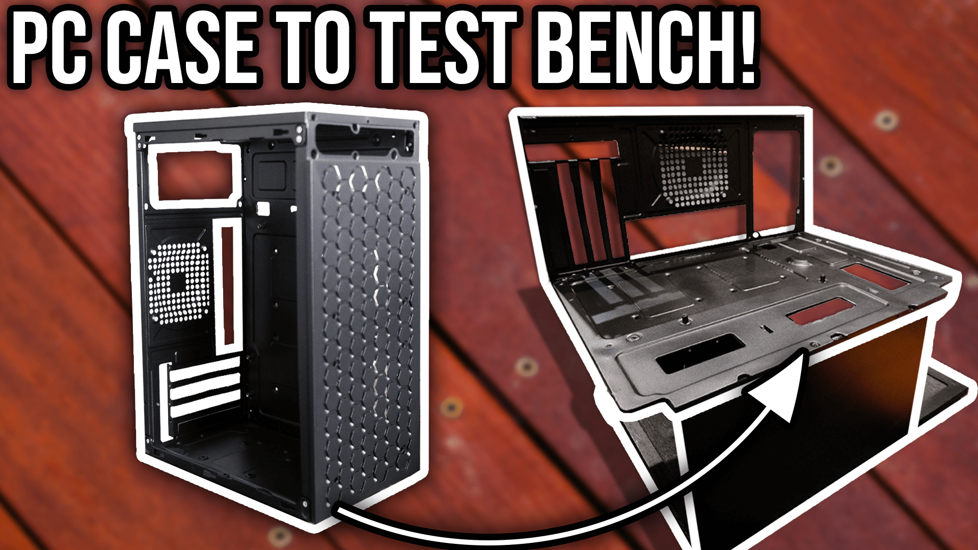 I Turned an Old PC Case Into a Test Bench