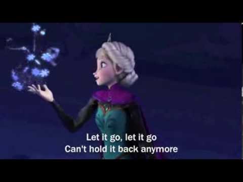 Let It Go - Frozen (Lyrics and Animation Full Video)