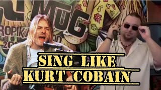How To Sing Like Kurt Cobain of Nirvana - "Smells Like Teen Spirit" Isolated Vocals Analysis 
