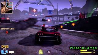 Twisted Metal 2012 - Black Rock Stadium Endurance - Amazing Deadly Map - HD
