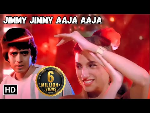 Jimmy Jimmy Aaja Aaja | Mithun Chakraborty Songs | Bappi Lahiri | Disco Dancer Party Songs