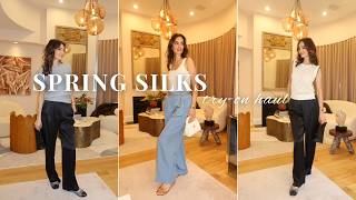 The Spring Silk Haul That Transformed My Wardrobe