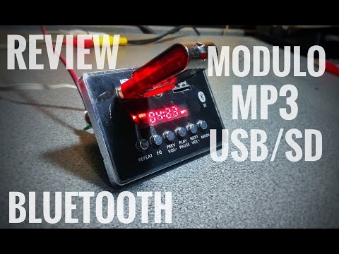 Review | M&oacute;dulo Mp3 Bluetooth, USB, microSD con Control Remoto