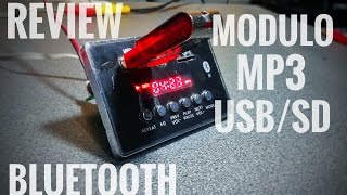Review | M&oacute;dulo Mp3 Bluetooth, USB, microSD con Control Remoto