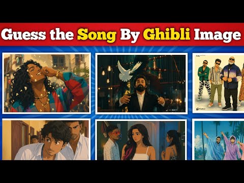 Guess the song Malayalam by Ghibli image | M Quiz | Malayalam song