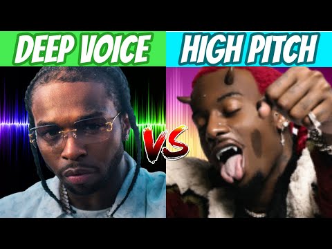 Deep Voice Rappers Vs High Pitched Rappers
