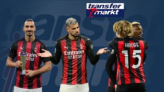 TRANSFERMARKT - Evolution of the Value of AC Milan players within 4 months