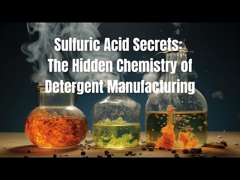 Sulfuric Acid Secrets The Hidden Chemistry Of Detergent Manufacturing