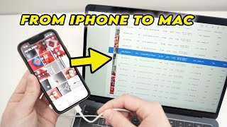 How to Transfer Photos & Videos From iPhone to Mac Using USB Cable