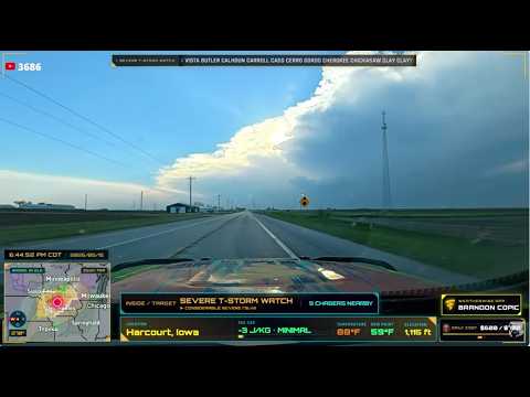 Live Iowa Severe Weather Coverage Tornadoes Possible Tonight