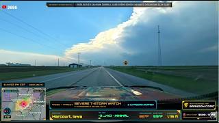 🔴LIVE: Iowa Severe Weather Coverage – Tornadoes Possible Tonight