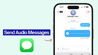 How to Send Audio Messages on iMessage 