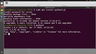 Stream Python Import Error ModuleNotFoundError : No Module Named Gi In Ubuntu Linux Online