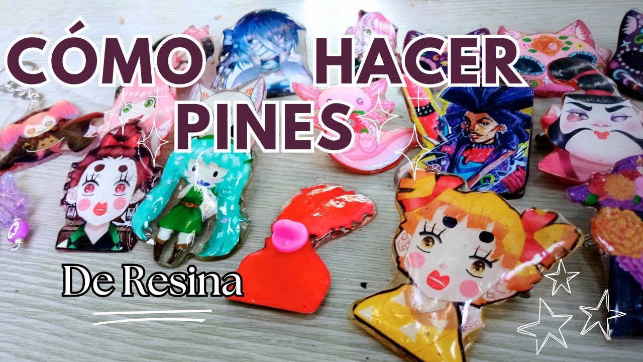 Tutorial Realiza Tus Propios Pines Con Resina Haciendo Pines De Mis