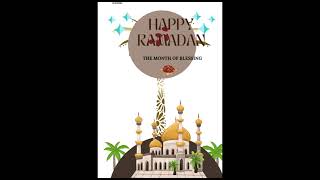 Ramadan Poster Design in Canva #canva