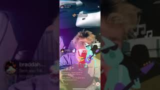 Alex Warren Tiktok live 5.6.2020
