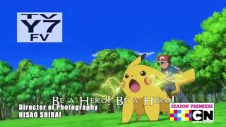 Pokemon XY English Opening 2 - Be a Hero w/ Lyrics
