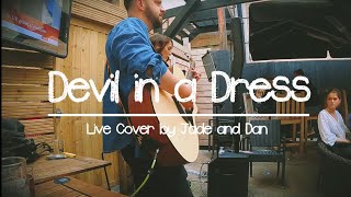 Devil in a Dress - Teddy Swims (acoustic cover) - Live