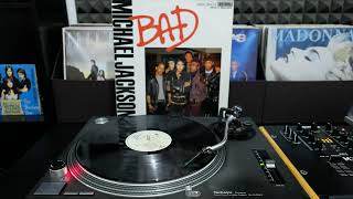 Michael Jackson - Bad (Dance Extended Mix Includes False Fade 1987) Maxi Singles, Resoluci&oacute;n 4K
