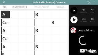 &ldquo;Esp&eacute;rame&rdquo; de Jes&uacute;s Adri&aacute;n Romero.  &bull; Acordes para PIANO