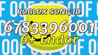6+ Endor Roblox Song IDs/Codes