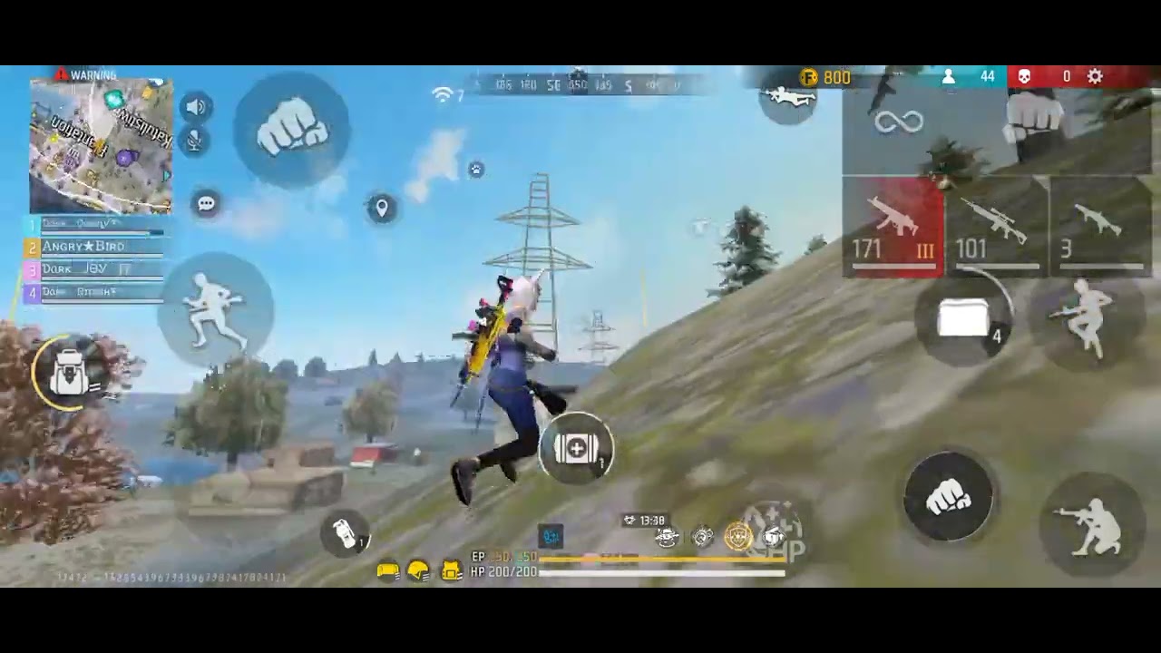 Free Fire Mobile Gameplay Youtube