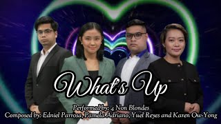 4 Non Blondes - What's Up (Friends Forever) [Official Lyric Video] | DZRH Lyric Sessions Year 2