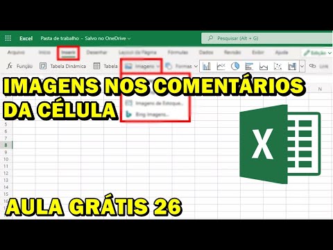 Como adicionar imagens nos coment&aacute;rios da c&eacute;lula do Excel #AulaGratuita27