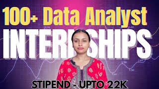 Data Analyst internships for Freshers in 2026