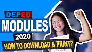 DEPED MODULES | HOW TO DOWNLOAD & PRINT? [2020]