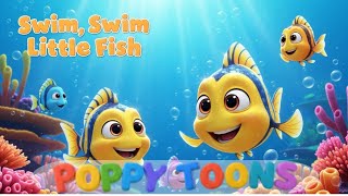 Fish kids song - swim swim little fish #kidssongs