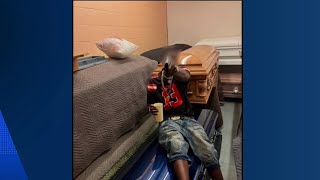 Stream Funeral worker fired over disturbing casket pictures Online