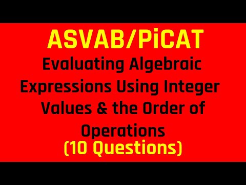 Simplifying Expressions Asvab Picat Math Knowledge - Download Perfect Minimal Image | 4K