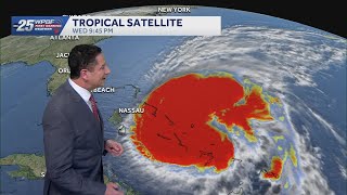 Melissa heads toward Central Bahamas as Category 2 hurricane