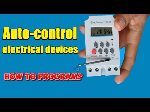 how to set Digital Timer Switch Programmable 30A