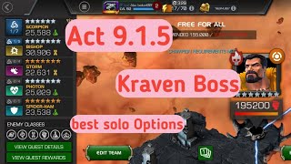 Act 9.1.5 Kraven Boss easy solo Options, please subscribe