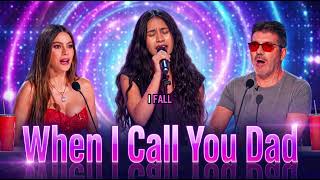 Nena Royal Melody - Heart Touching Father Daughter Song | When I Call You Dad | AGT 2026