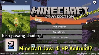 HOW TO PLAY MINECRAFT JAVA ON AN ANDROID PHONE & INSTALL SHADERS!? | Zalith Launcher Tutorial