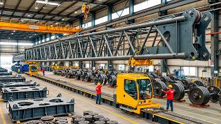 Comment c'est fait : La Grue qui Construit les Gratte-Ciel (800 M&egrave;tres de Haut !)