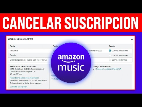 C&oacute;mo Cancelar mi Suscripci&oacute;n de Amazon Music Unlimited (2026)