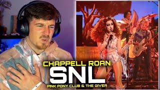 Reacting to Chappell Roan - Pink Pony Club & The Giver (Live on SNL)