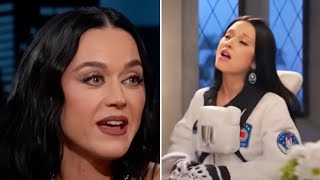 Katy Perry REACTS To Ariana Grande's Impersonation Of Her On SNL