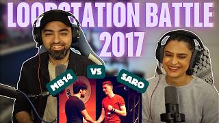(BEATBOX) - Amazing battle!!! Loopstation Battle 2017 |  MB14 V Saro | Reaction