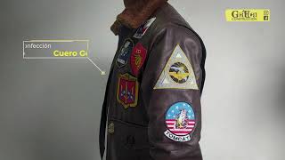 Cazadora Top Gun, Piloto,  Filght Bomber jacket, Tom Cruise 10 de 10, al fin cerca.