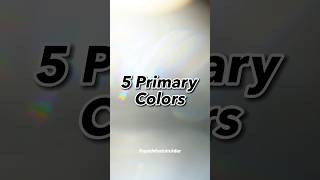 The Vibrant Palette: Exploring the Five Primary Colors!