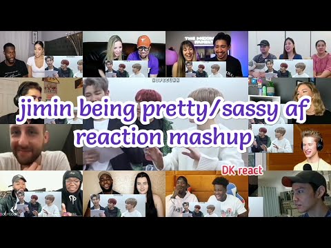 jimin being petty/sassy af || reaction mashup