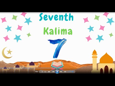 Madressa Learn The 7th Kalima Seventh Kalima Iman E Mufasal ...