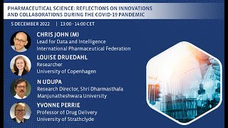 Pharmaceutical Science: reflections on innovations and collaborations during the COVID-19 pandemic