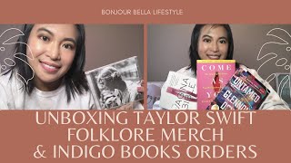 LIFESTYLE | Unboxing Taylor Swift Folklore Merch and Indigo Books Orders | Jean Monique Sanchez